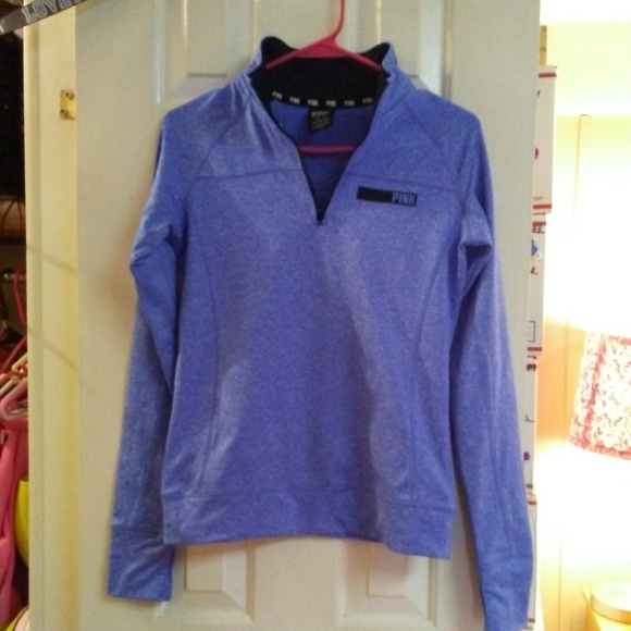 PINK Victoria's Secret Jackets & Blazers - Victoria's Secret PINK 1/4 Zip Pullover Jacket